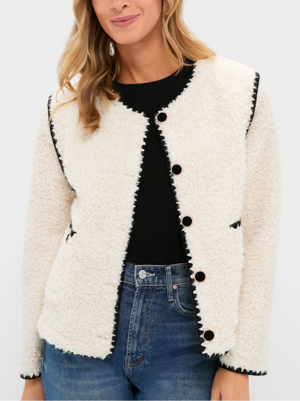 Hyacinth Sherpa Jacket